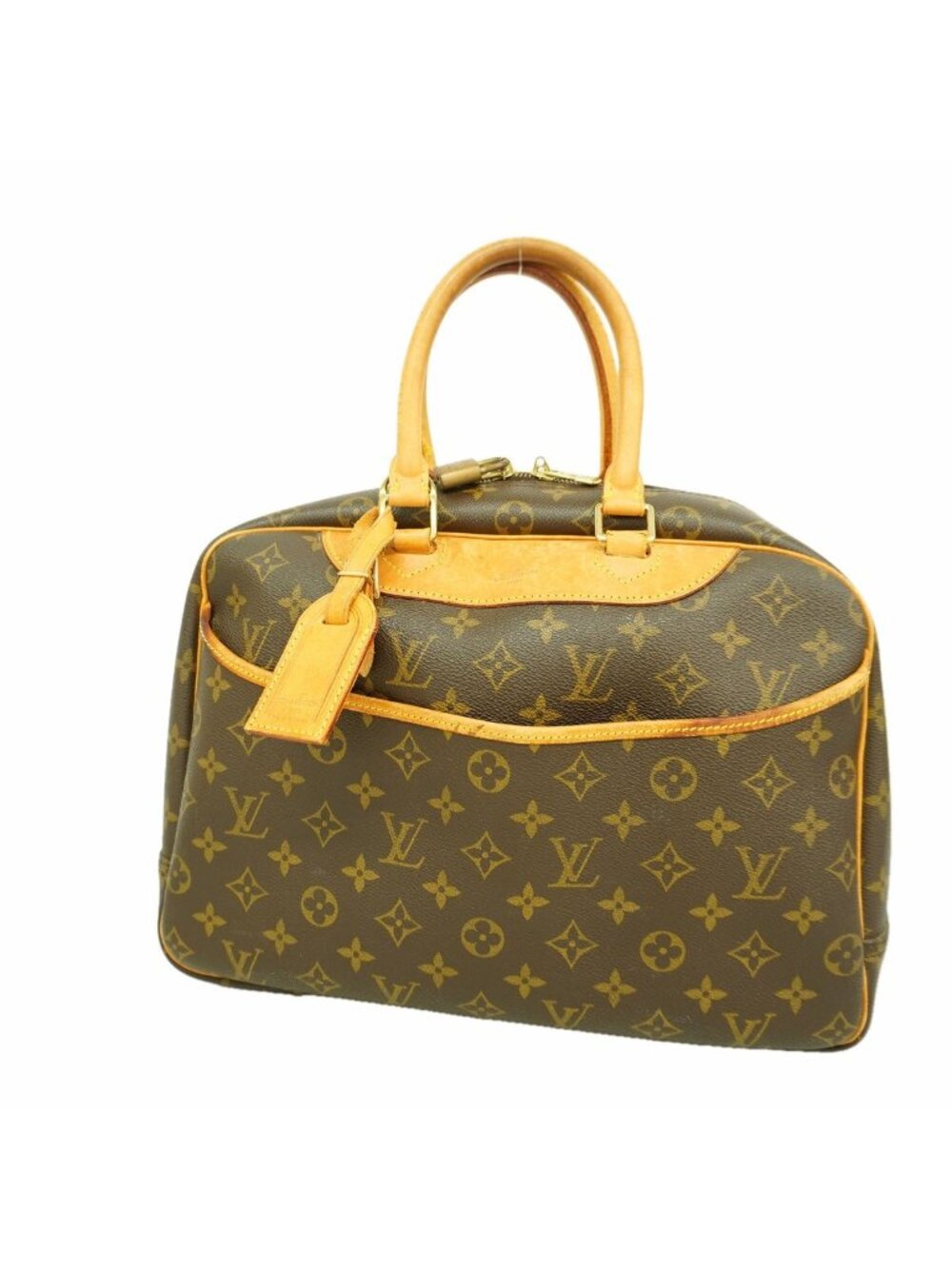 Louis Vuitton Handbag Monogram Deauville Brown